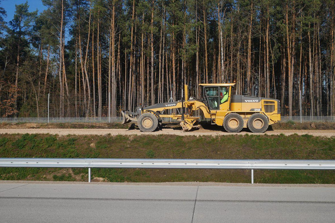 Postępy na budowie A2 Siedlce - Biała Podlaska