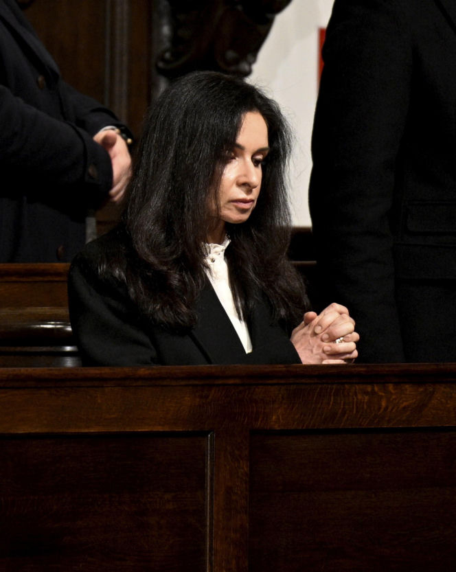 Msza za ofiary Smoleńska w Archikatedrze. Obecni Nawrocki i Kaczyńska