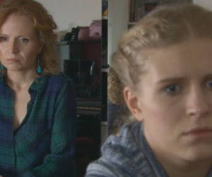 M jak miłość odc. 1047. Ewa (Dominika Kluźniak), Natalka (Marcjanna Lelek)