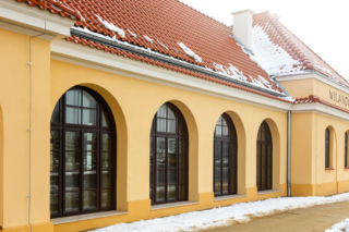 Dawny dworzec Warszawa Wilanów po remoncie