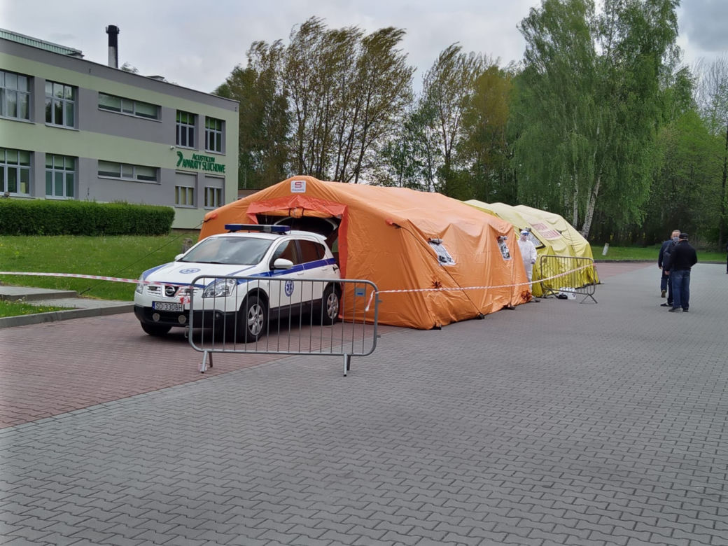Badania przesiewowe wśród górników na koronawirusa [ZDJĘCIA]