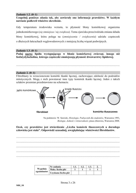 Matura 2020 ARKUSZE CKE z biologii POZIOM ROZSZERZONY 