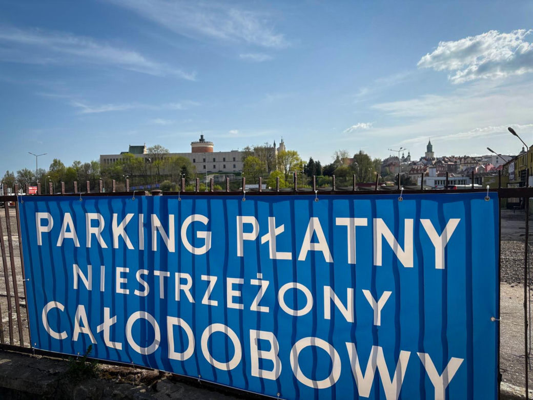 Nowy parking przy ul. Ruskiej w Lublinie