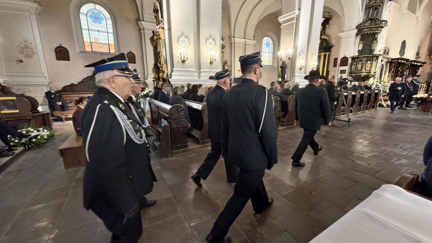 Pogrzeb burmistrza Koźmina Wielkopolskiego