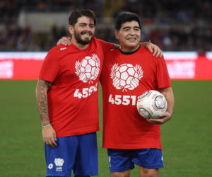 Diego Maradona junior Dałbym wszystko abym mógł być z ojcem