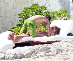 Tom Kaulitz i Heidi Klum topless