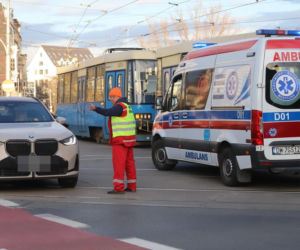 Zderzenie tramwajów we Wrocławiu. Miasto stanęło w korkach