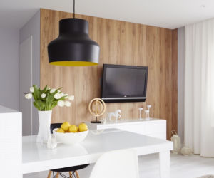 Modernistyczna lampa wisząca