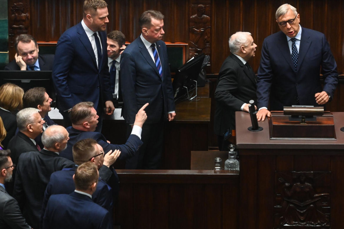  Starcie Kaczyńskiego i Giertycha w Sejmie