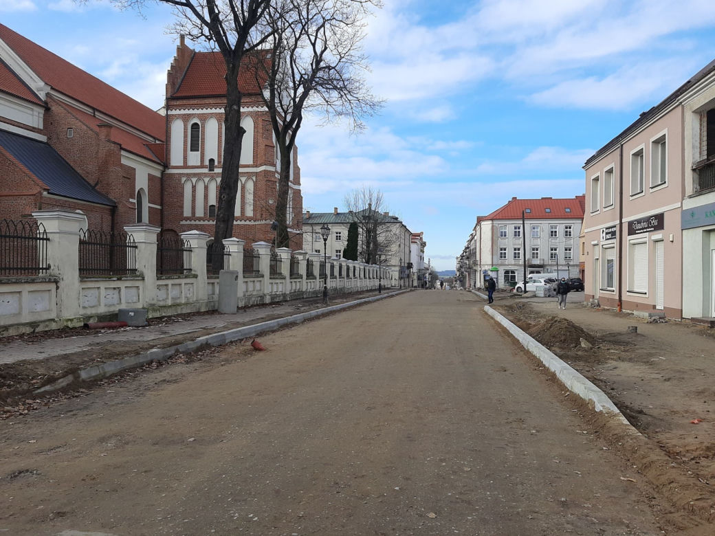 Ulica Dworna w Łomży