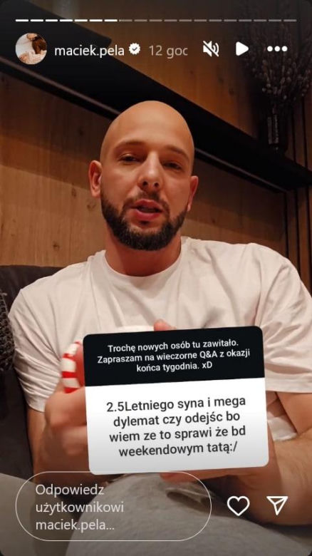 Maciej Pela wyjawił prawdę na temat zdrad. Szokujące 