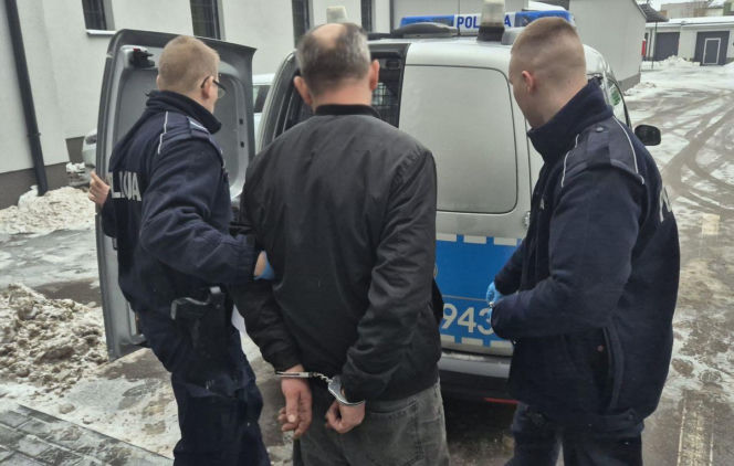 Areszt tymczasowy dla 48-latka z Adamowa, który znęcał się nad rodziną