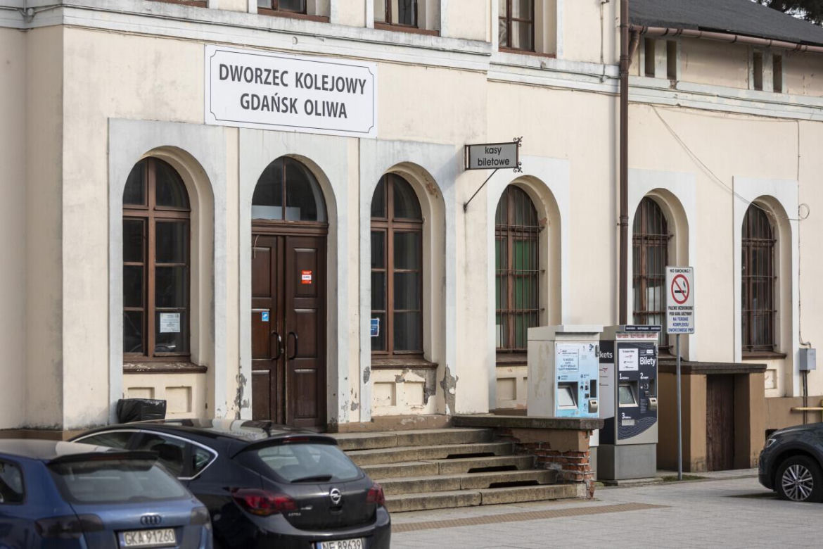Dworzec PKP w Oliwie zabytkiem