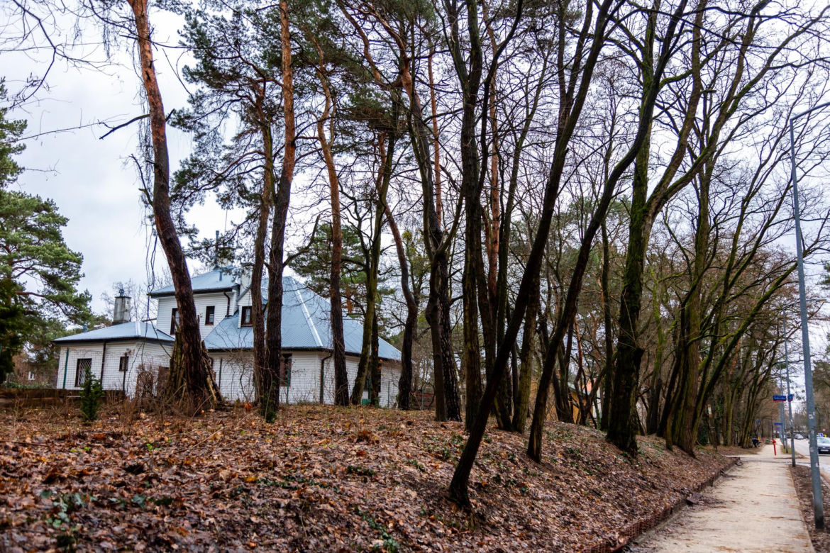 Boernerowo w Warszawie - zdjęcia drewnianego osiedla, miasta-ogrodu