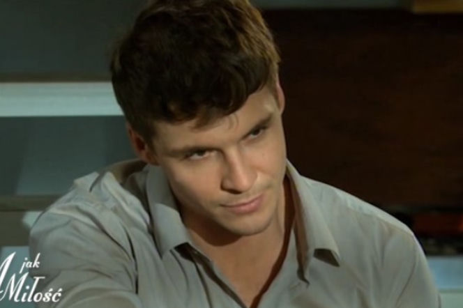 M jak miłość odc. 1136. Marcin (Mikołaj Roznerski)