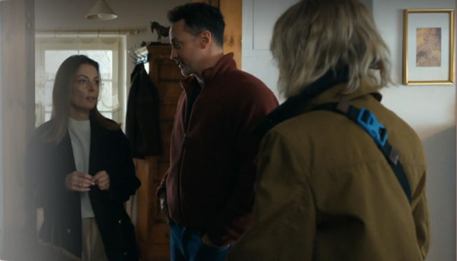 Barwy szczęścia odc. 3372. Janka (Oliwia Drożdżyk), Mariusz (Rafał Cieszyński), Kasia (Katarzyna Glinka)