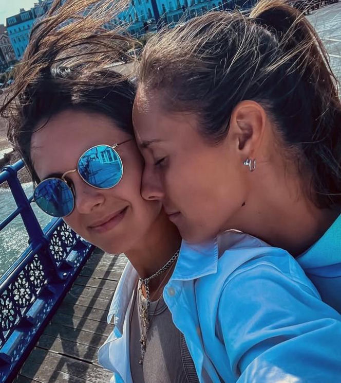 Daria Kasatkina z dziewczyną