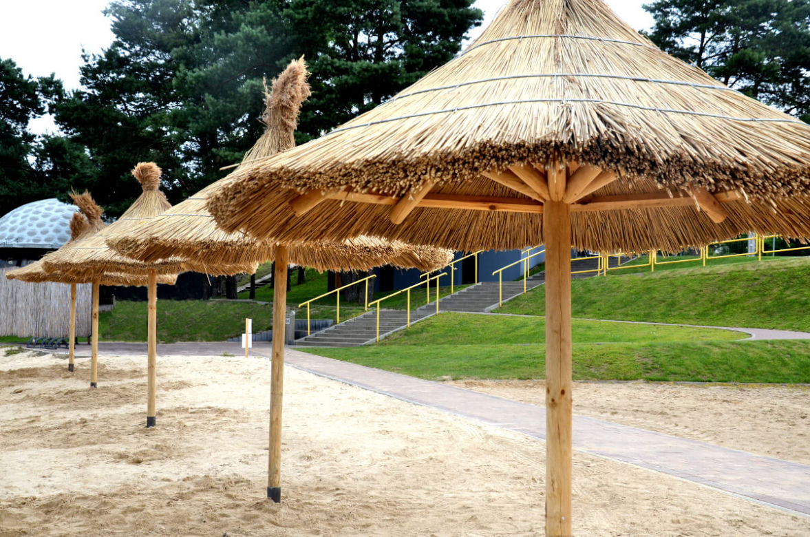 W Siemiatyczach jak w ciepłych krajach. Tak zmieniła się plaża nad zalewem [ZDJĘCIA]