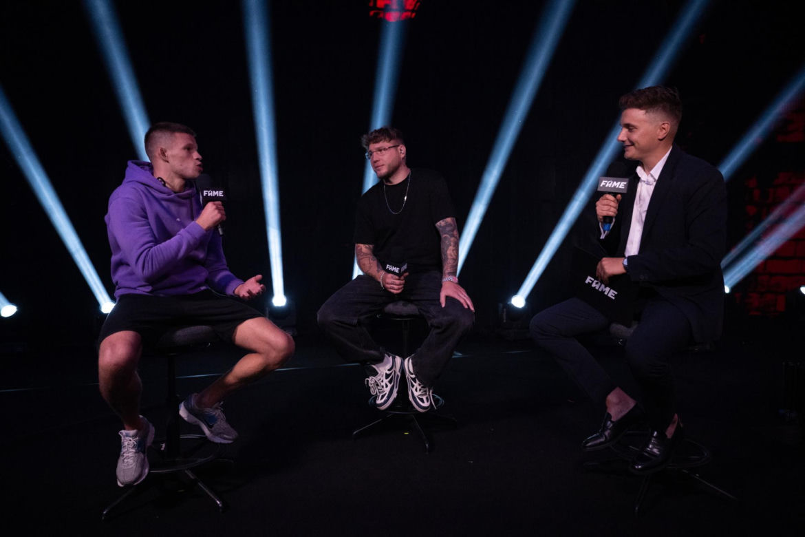 Daniel Nawrocki spotkał się z Tomaszem Adamkiem przed FAME 27