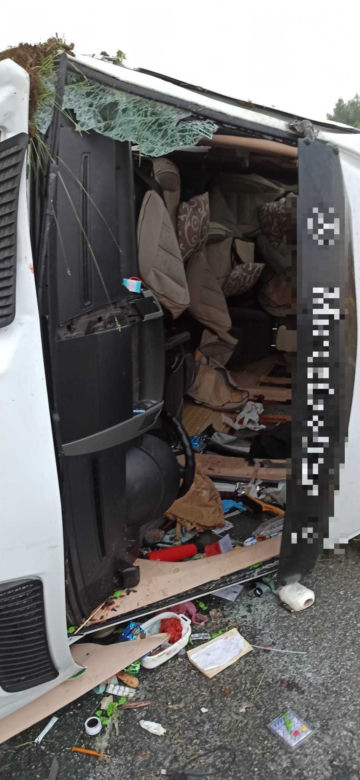 Wypadek na A4 koło Tarnowa - 26.05.2023r.