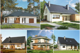 Dom do 100 / 110 m2. Top 5 projektów gotowych