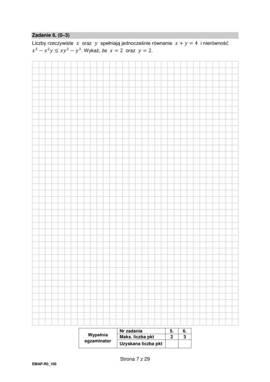Matura 2023 rozszerzona matematyka - arkusz CKE stara formuła 2015