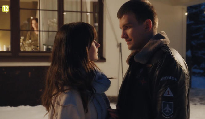 M jak miłość. Bogna (Sherazade Wolff), Mateusz (Rafał Kowalski)