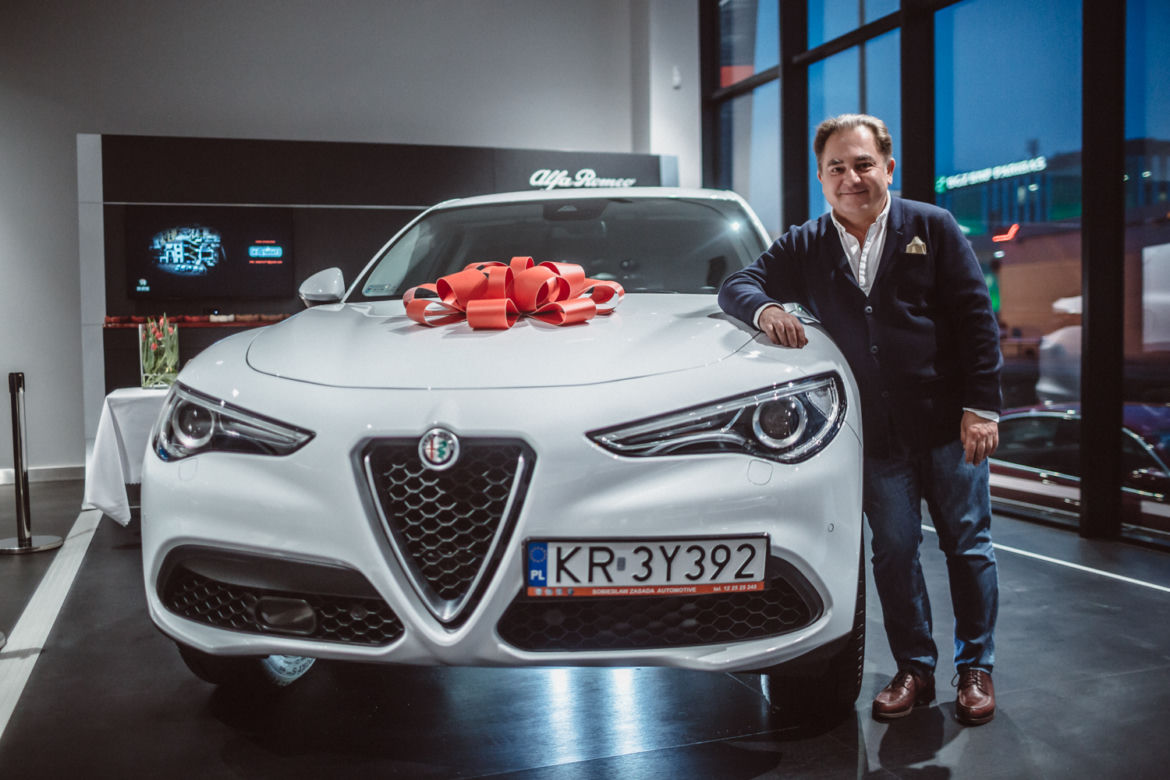 Robert Makłowicz jeździ Alfa Romeo Stelvio