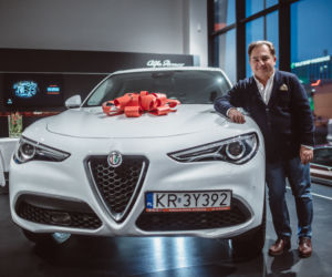 Robert Makłowicz jeździ Alfa Romeo Stelvio
