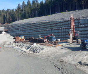 Drążenie tunelu na zakopiance
