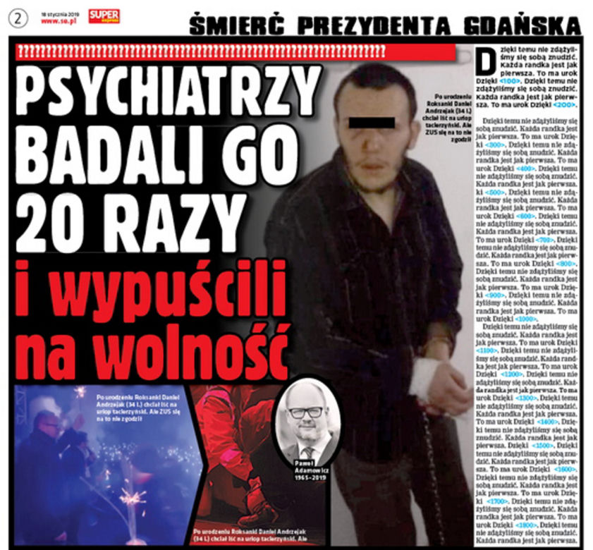 Oto arsenał zabójcy prezydenta