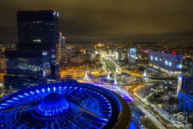 Sylwester z Dwójką TVP w Katowicach: Próba iluminacji sceny