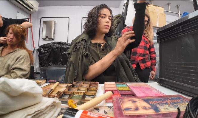 Kulisy filmu "Dziki"