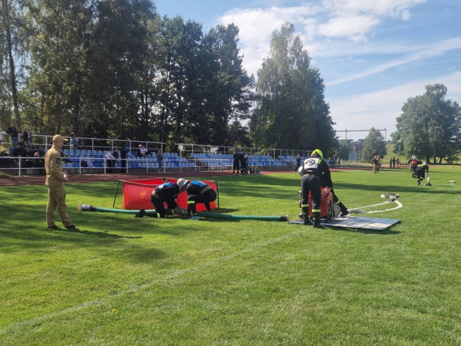 Powiatowe Zawody Sportowo-Pożarnicze w Brodach