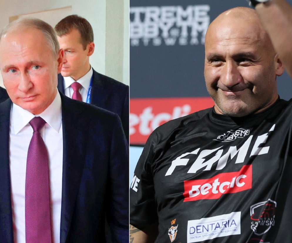 Władimir Putin, Marcin Najman