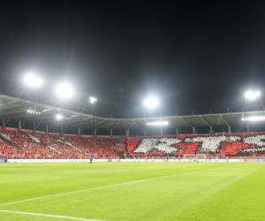 Widzew Łódź - Lech Poznań: Zdjęcia kibiców z meczu 6. kolejki PKO BP Ekstraklasy