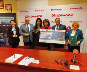 Umowy na dotacje unijne dla czterech lokalnych inwestycji w subregionie siedleckim i powiecie mińskim zostały już podpisane!