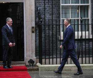 Karol Nawrocki, Keir Starmer