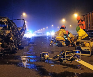 Wypadek na A4 w Gorliczynie [ZDJĘCIA]