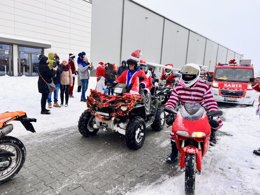 MotoMikołaje 2023. Akcja charytatywna dla dzieci z krakowskich szpitali