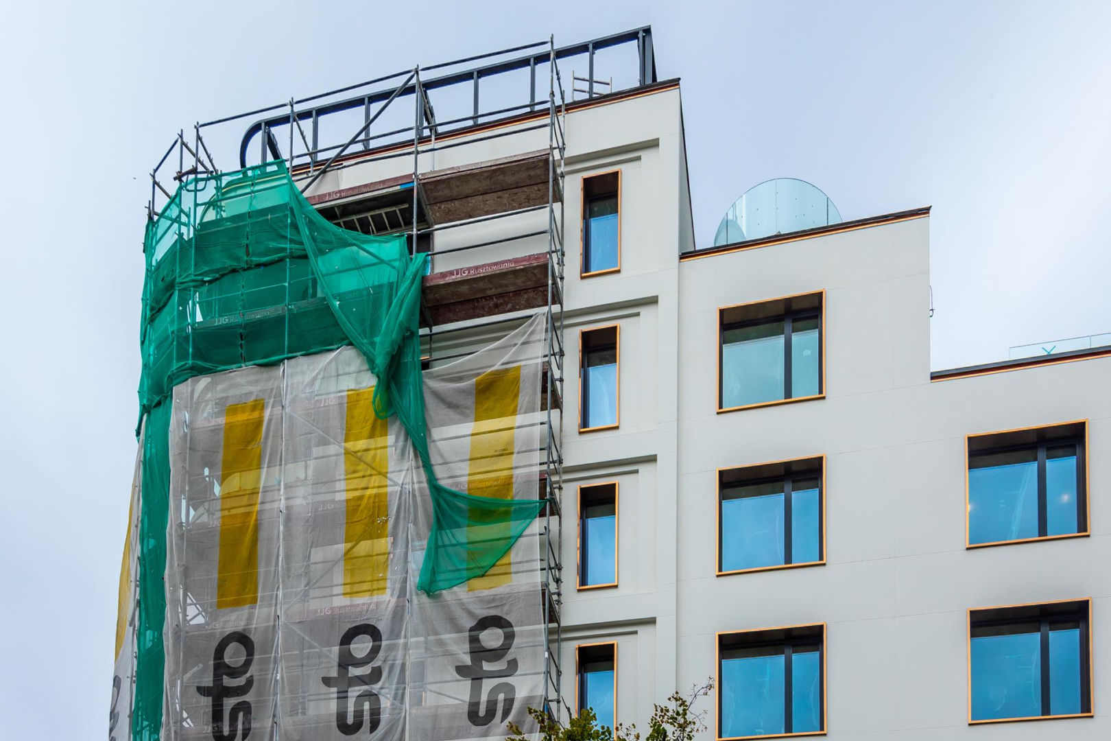 Budowa hotelu Canopy by Hilton Warsaw przy ul. Wilczej 50/52 w Warszawie