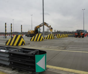 Remont A2. Usuwanie wysepek na PPO Pruszków