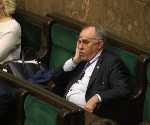 Poseł demolował urząd. Janusz Sanocki.