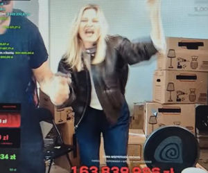 Małgorzata Kożuchowska u Łatwoganga