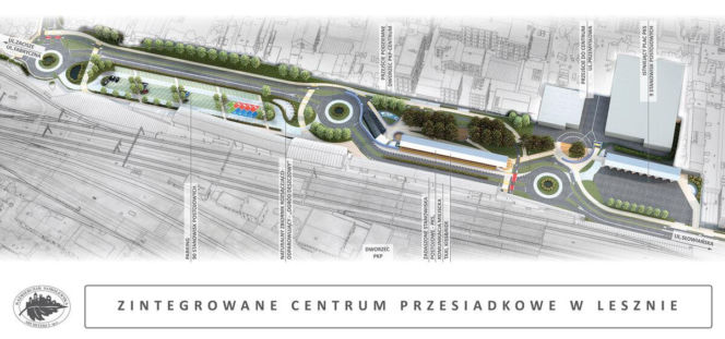 Centrum przesiadkowe przy Towarowej - wizualizacje