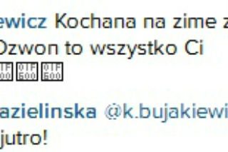 Bujakiewicz karmi syna Zielińskiej