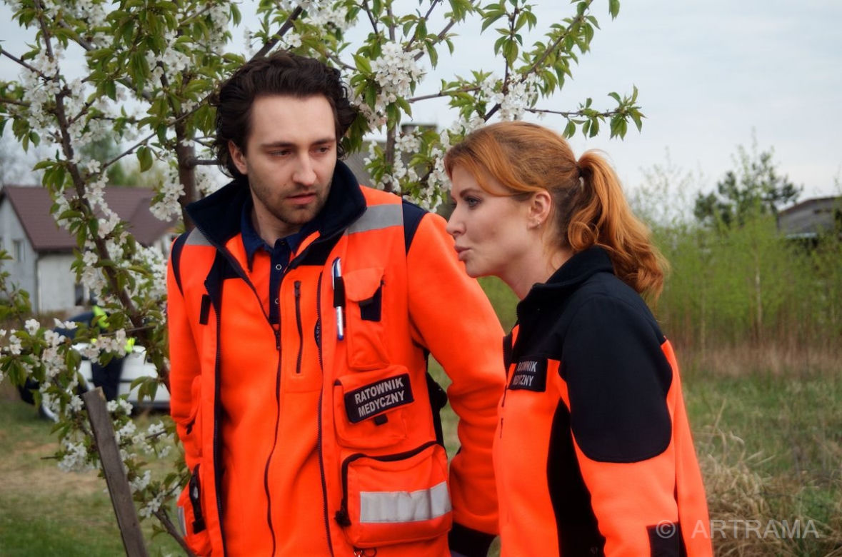 Na sygnale 3 sezon odc. 65. Piotr (Dariusz Wieteska),Renata (Agata Załęcka)