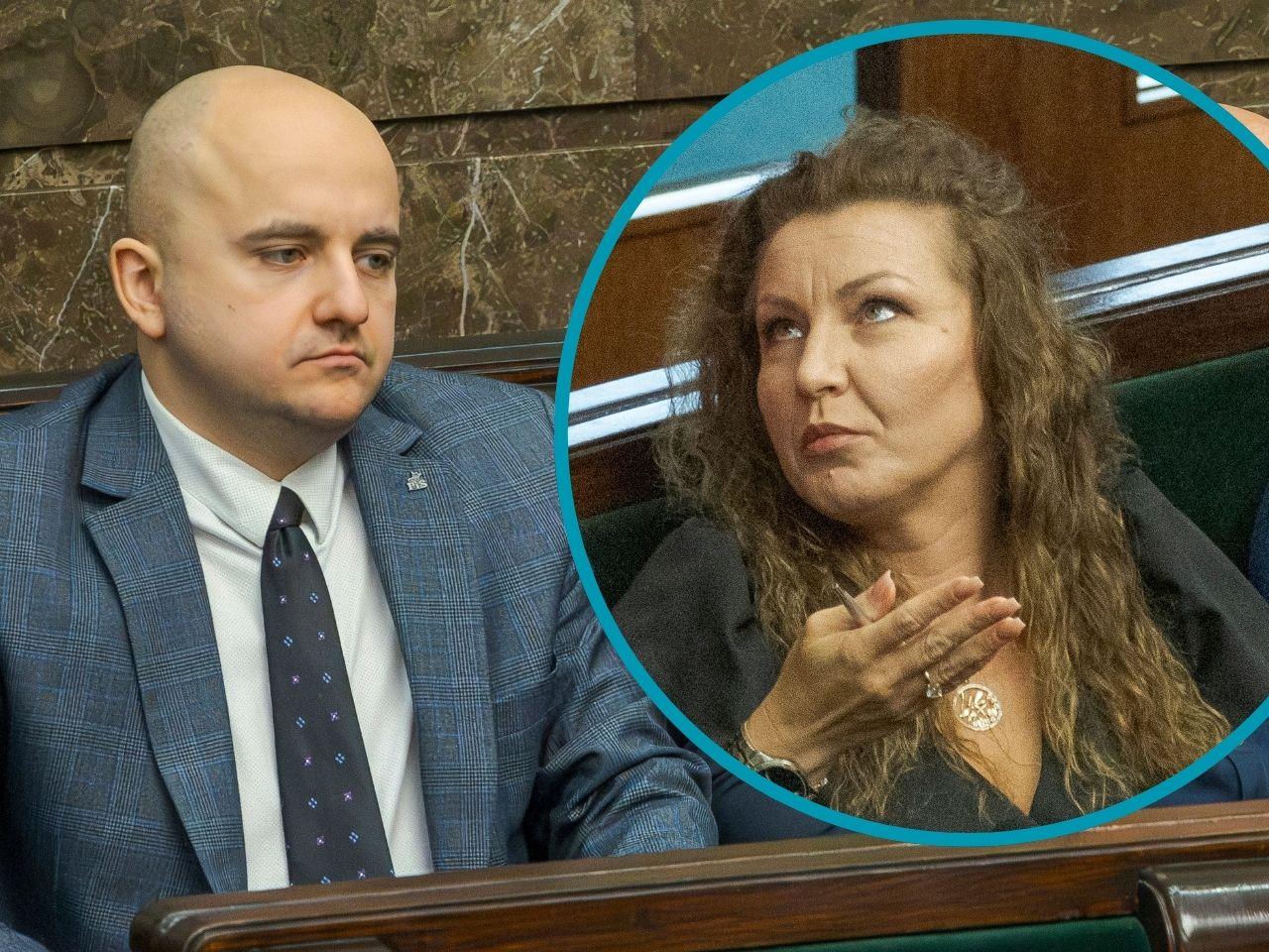 Wielka draka Mateckiego i Pawłowskiej! Sprawa trafi do Komisji Etyki Poselskiej
