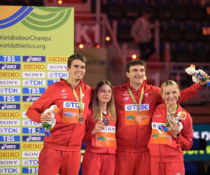 Halowe Mistrzostwa Świata w Lekkoatletyce Kujawy Pomorze 26 w Toruniu: Zdjęcia kibiców i zawodników z soboty, 2. dnia imprezy