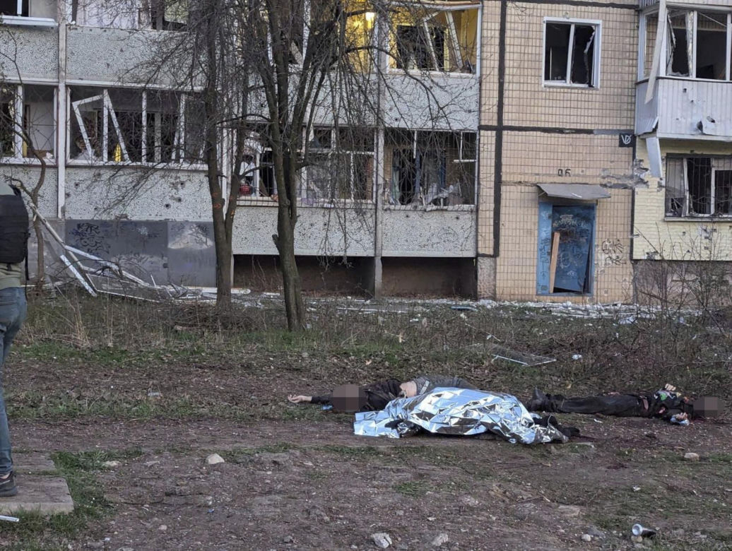 Pogrzeby ofiar ataku na Krzywy Róg